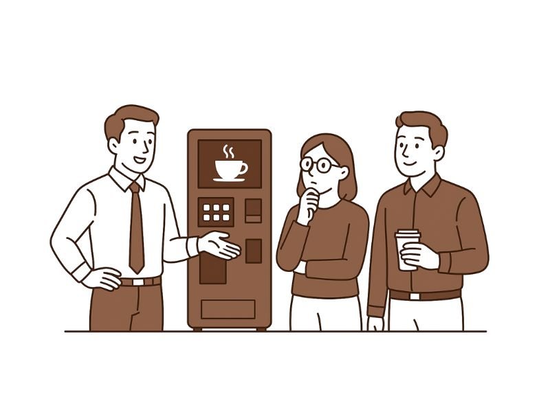 Tea and coffee vending machine dealers in Noida offering expert buying tips for offices and businesses