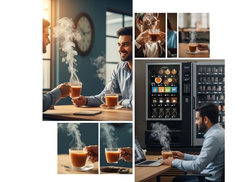 Experience Premium Coffee and Tea Vending Machines in Delhi with SD Enterprises
