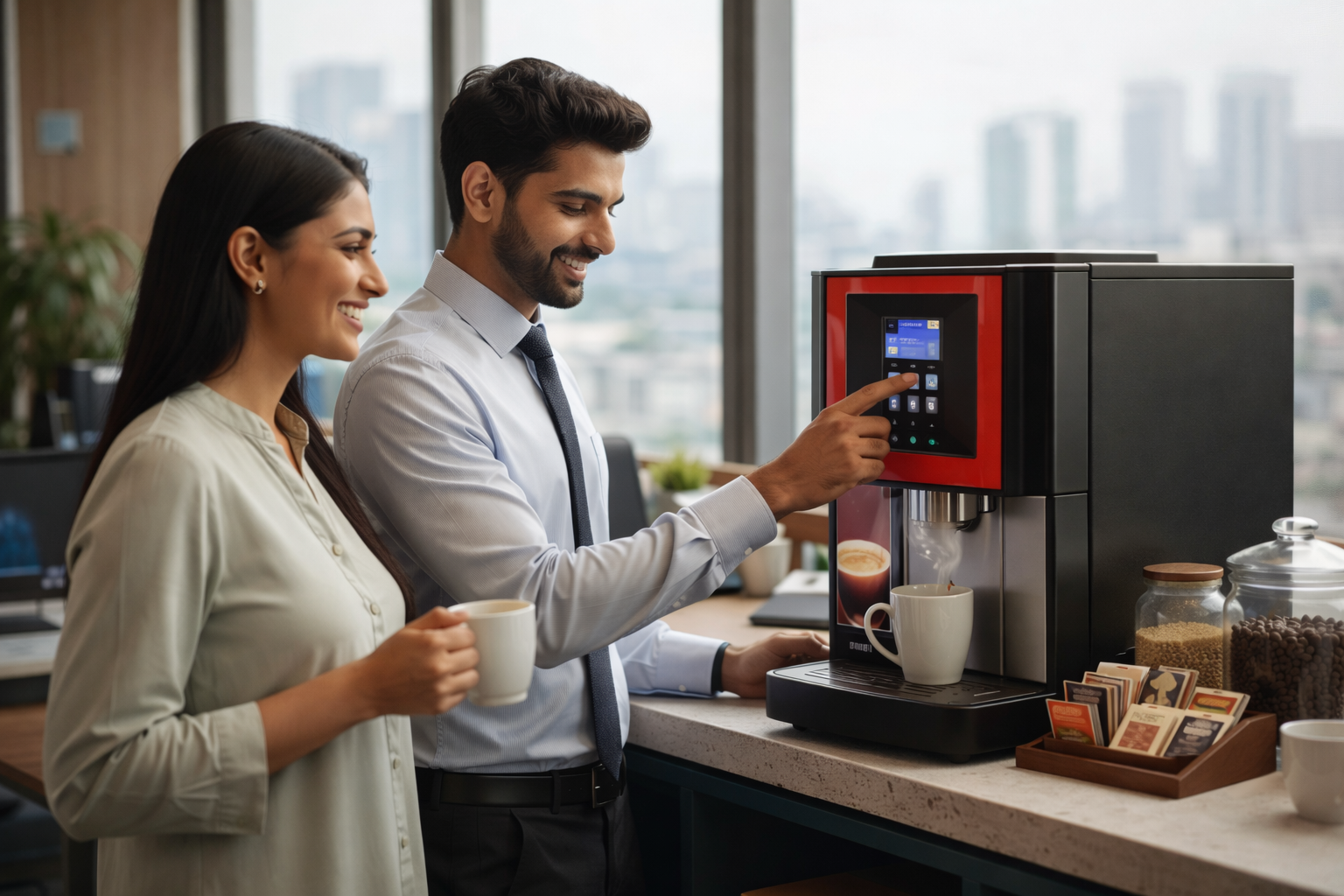 Coffee Vending Machine dealers in Noida