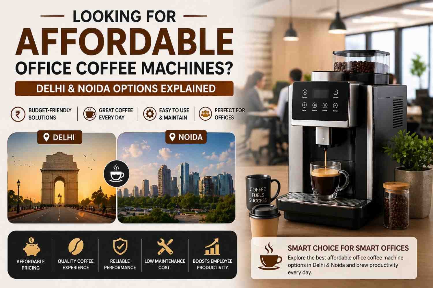 Affordable Coffee Machine for Office