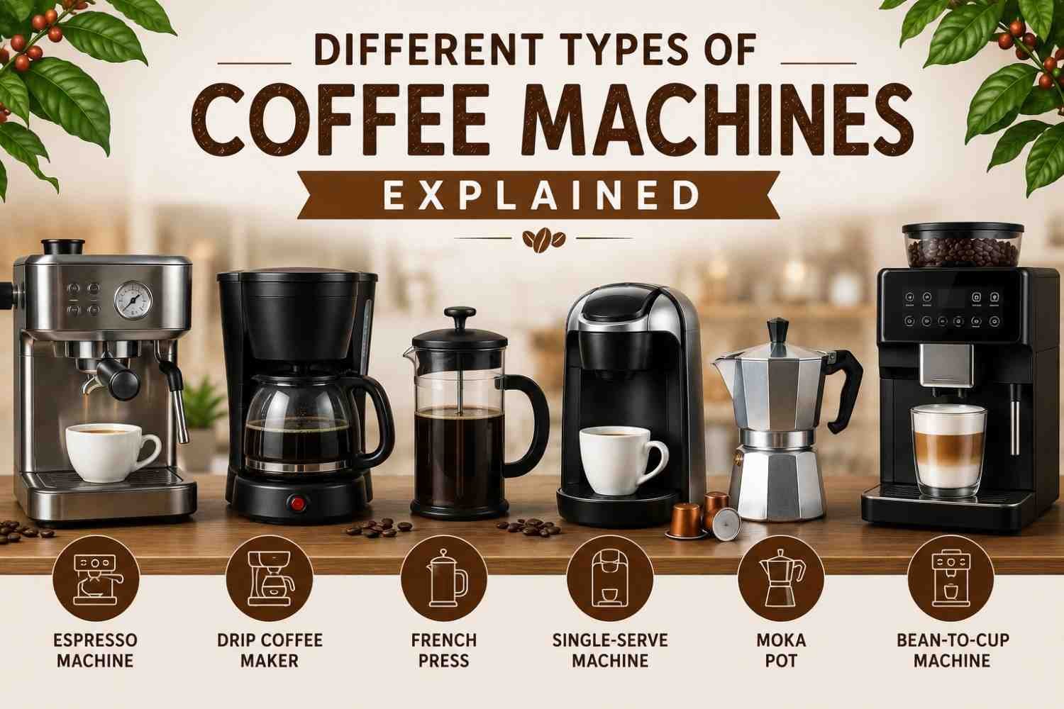 Types of Coffee Machines