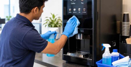 clean vending machine office India