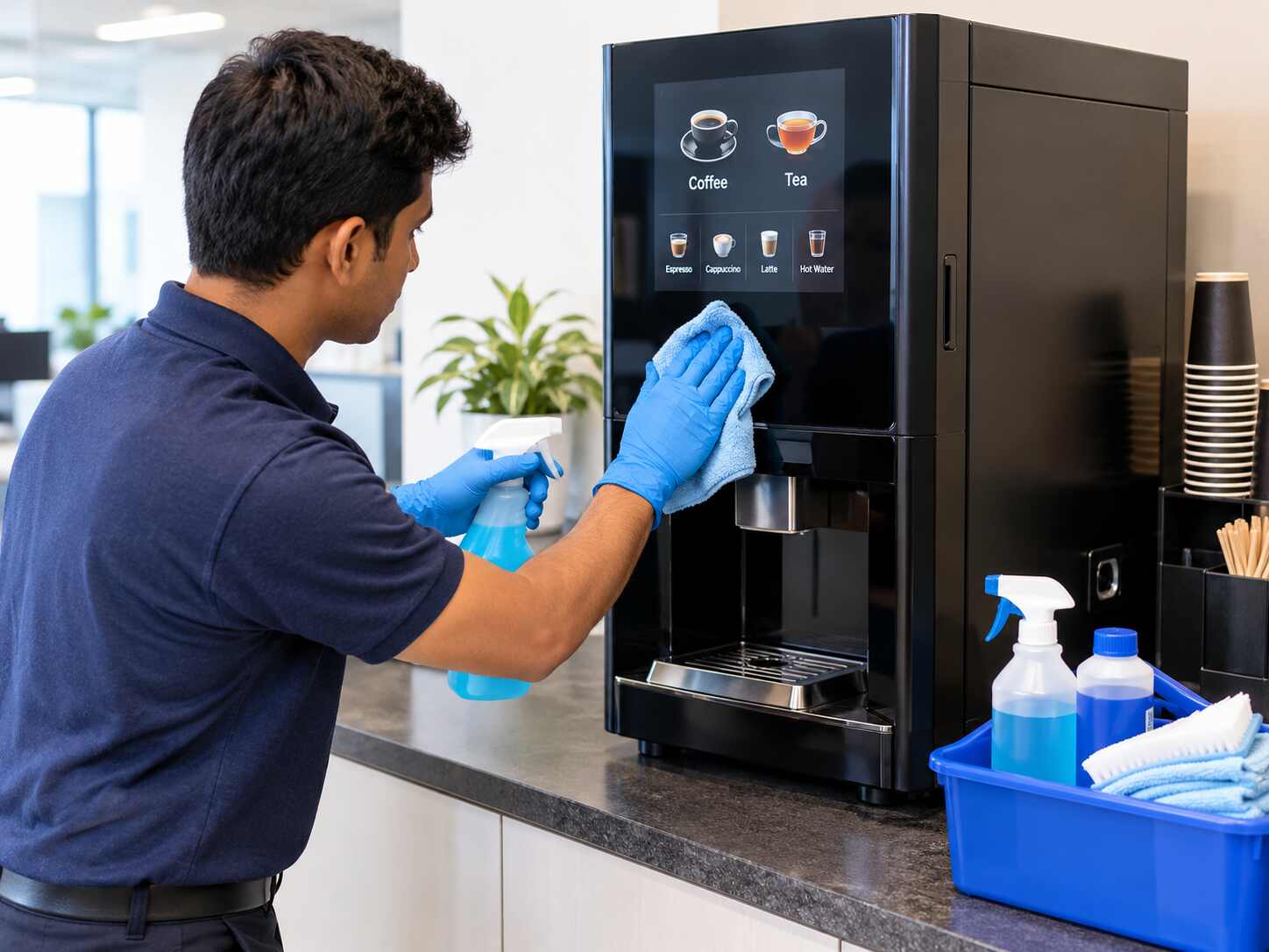 clean vending machine office India